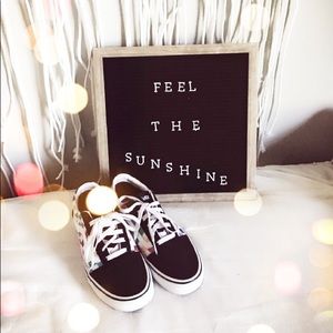 Vans rainbow checkered sneakers